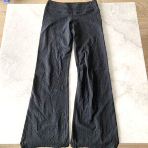 Lululemon Groove Pant (charcoal / dark grey) yoga pants, Luon, flared leg